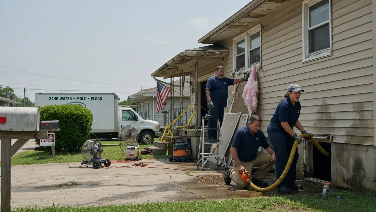 Water Damage Repair in New Paris, PA near me